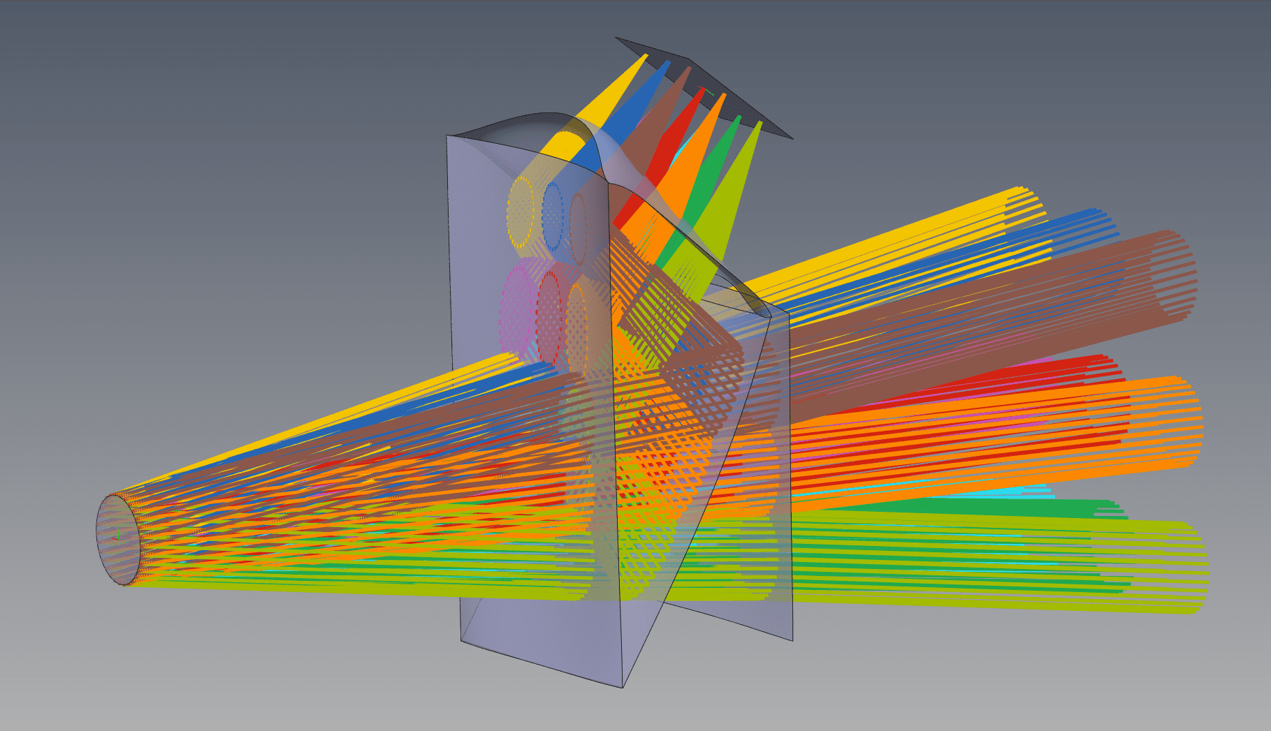 freeform prism near eye display