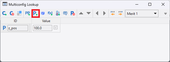 multi config lookup simple parameter