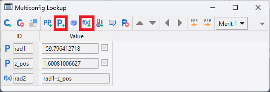 multi-config lookup simple parameter math function