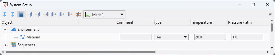 sse_envsection system setup editor environment section