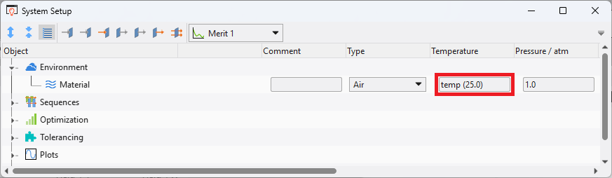 sse_tempparam system setup editor temperature parameter